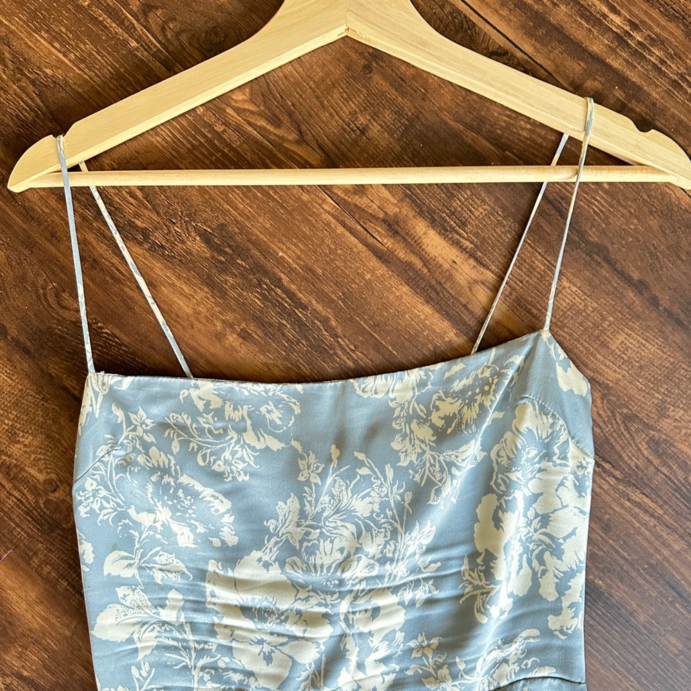 Frankie Silk Dress Reformation